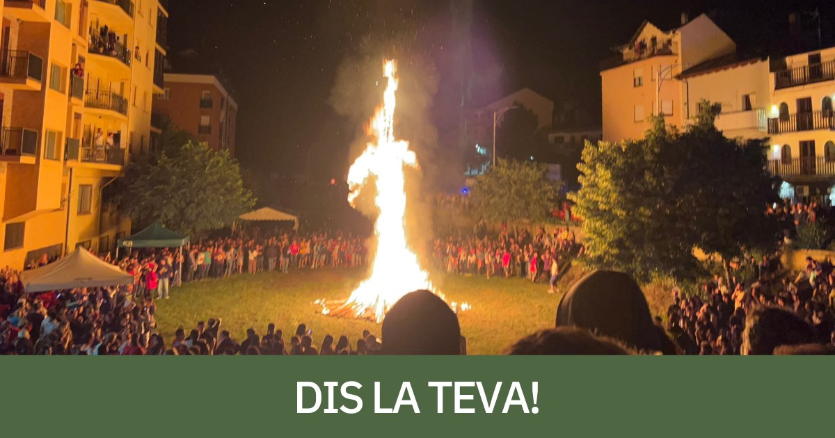 La falla major de sort cremant en l'edició d'enguany
