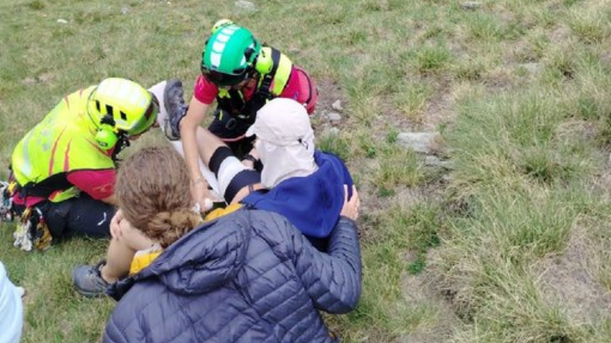 Rescat d'un excursionista a Lladorre