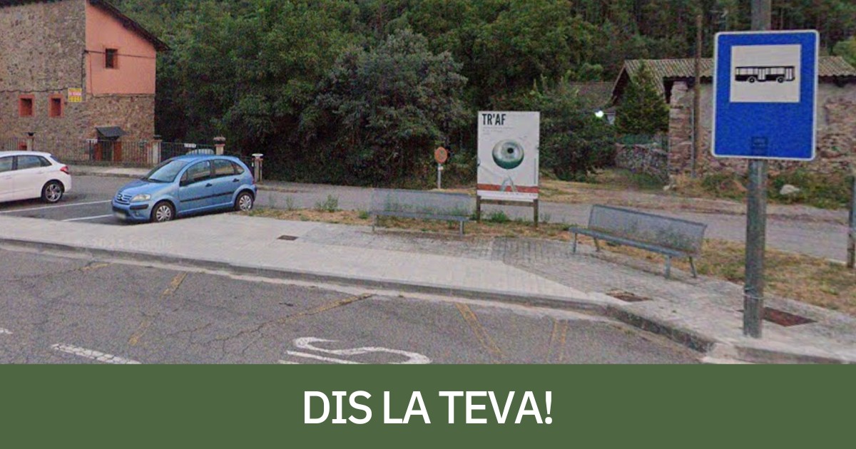 Imatge d'arxiu de la parada d'autobús de Baro