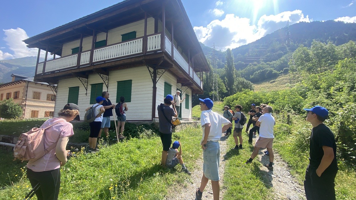 Visita a l'entorn de la Central de Capdella