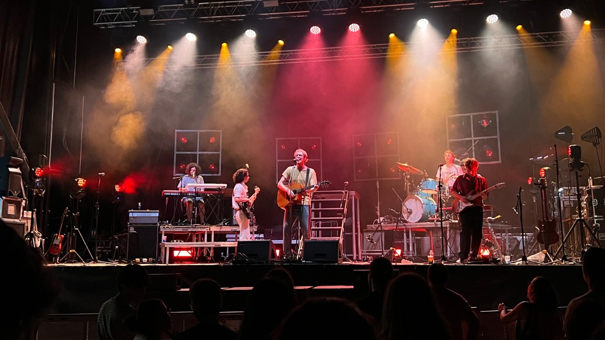 La Ludwig Band actuant al Talarn Music Experience