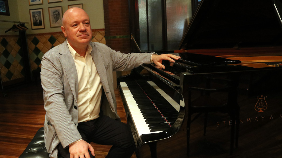 El pianista i compositor català, Albert Guinovart