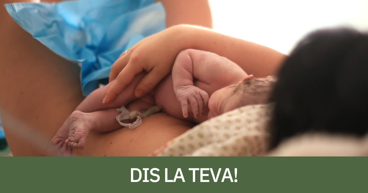 Un nadó recent nascut
