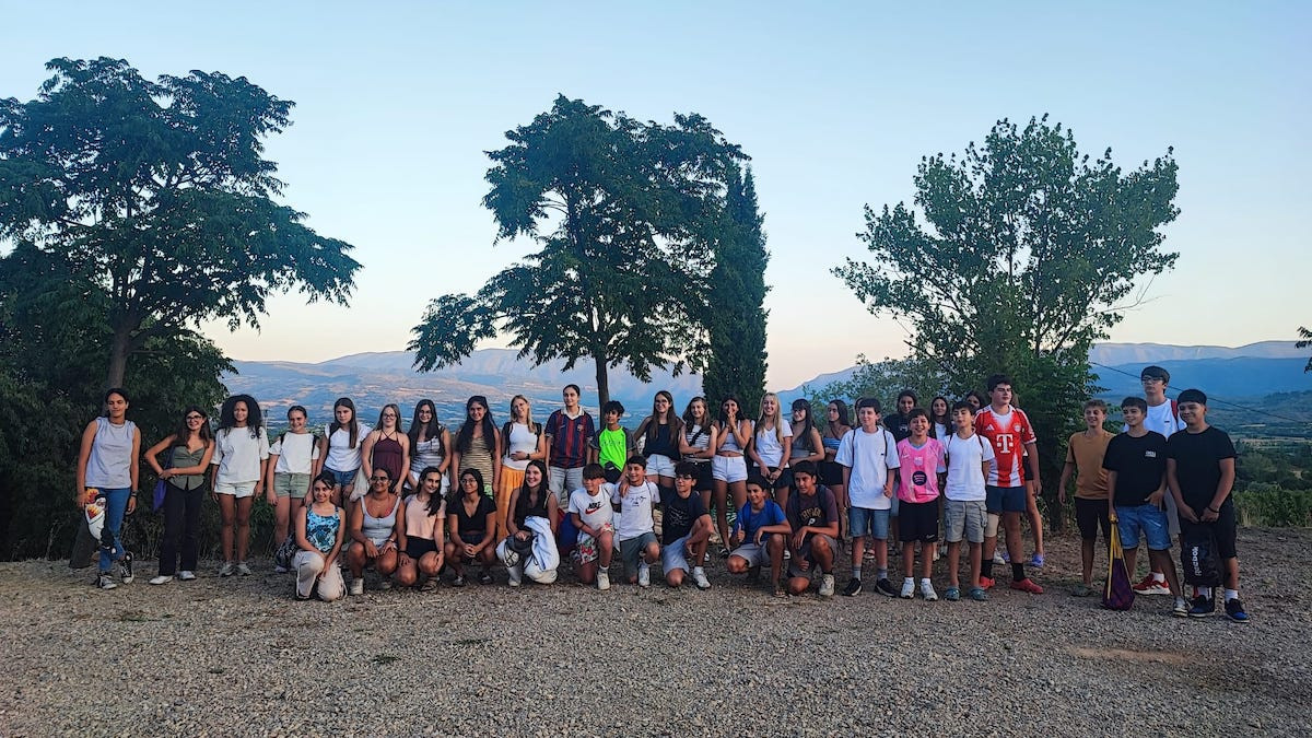 Trobada dels joves participants dels camps de Tremp, la Pobla i Talarn