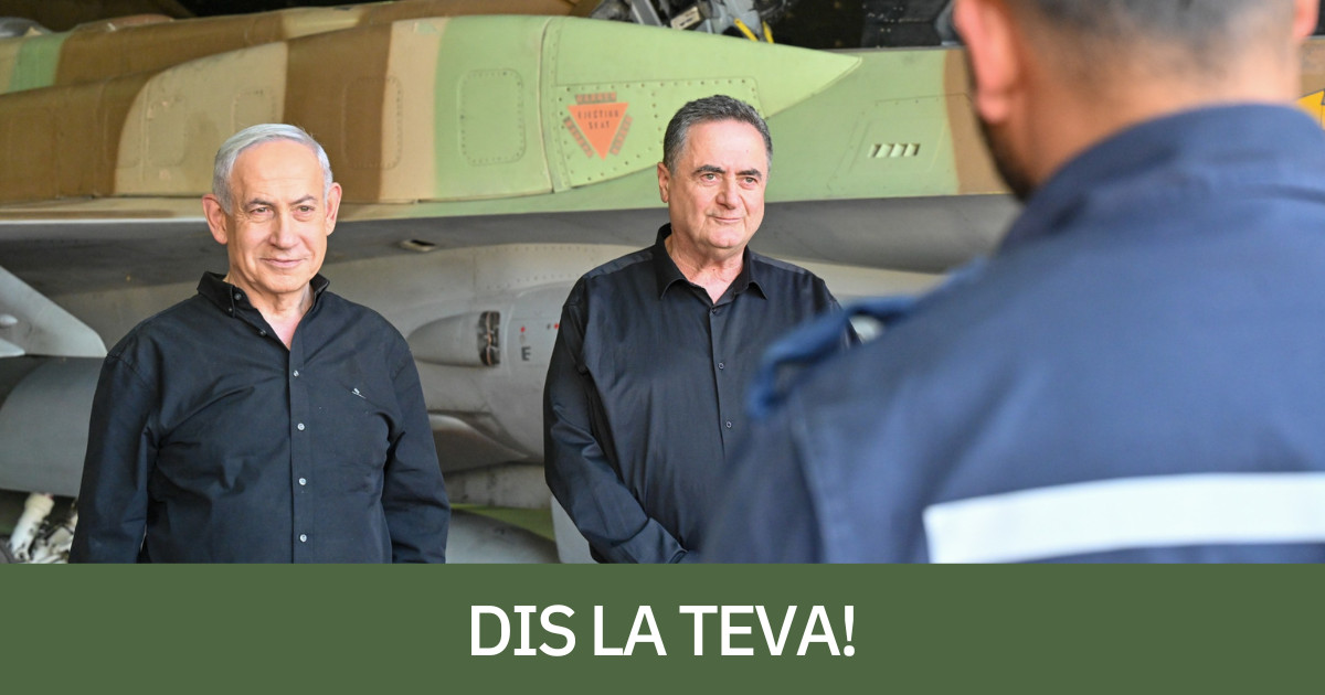 El primer ministre israelià, Benjamin Netanyahu, i el ministre de Defensa, Israel Katz.  