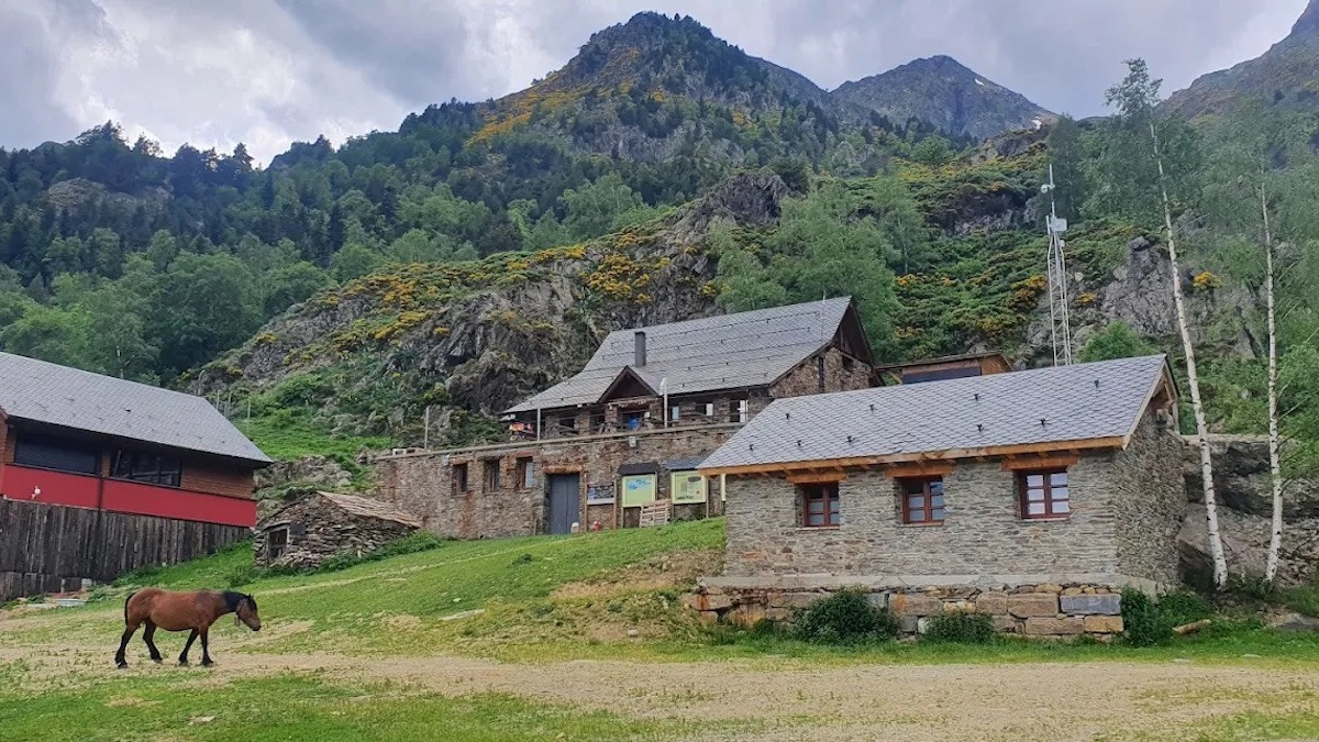 Imatge d'arxiu del refugi Pleta del Prat, a Tavascan