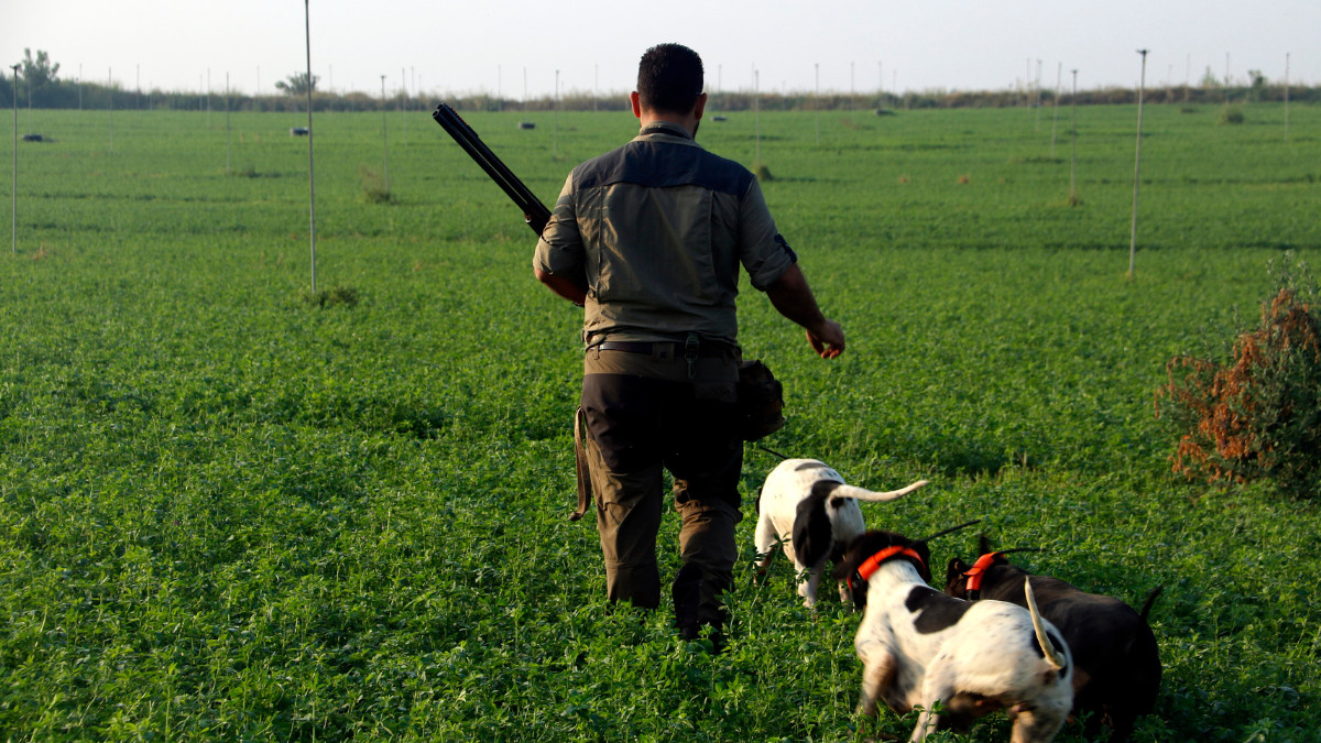 Fotografia d'arxiu d'un caçador