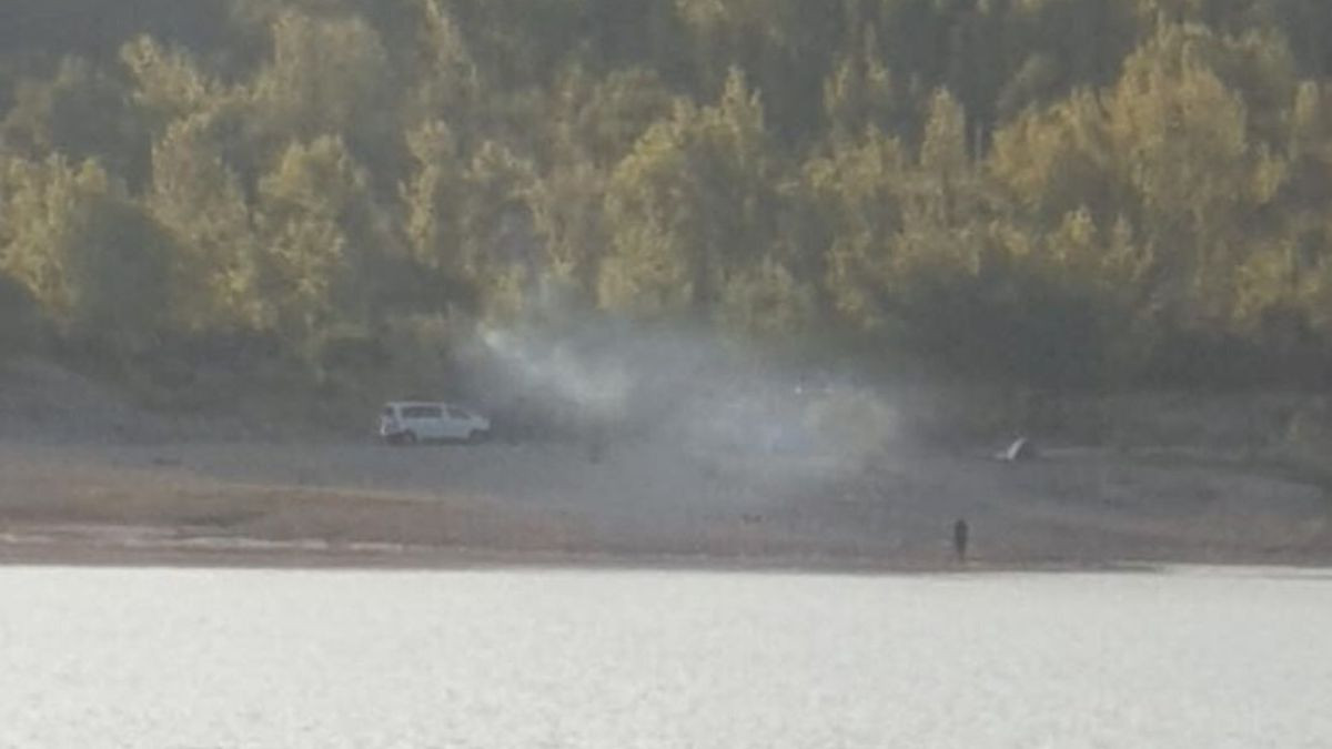 Imatge dels denunciats en ple festí