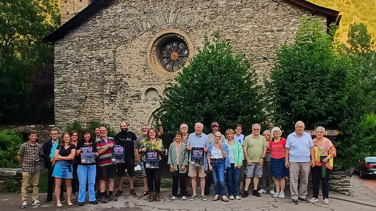 Imatge del voluntariat de l’Associació Cultural, Cívica i Esportiva de les Valls de Cardós
