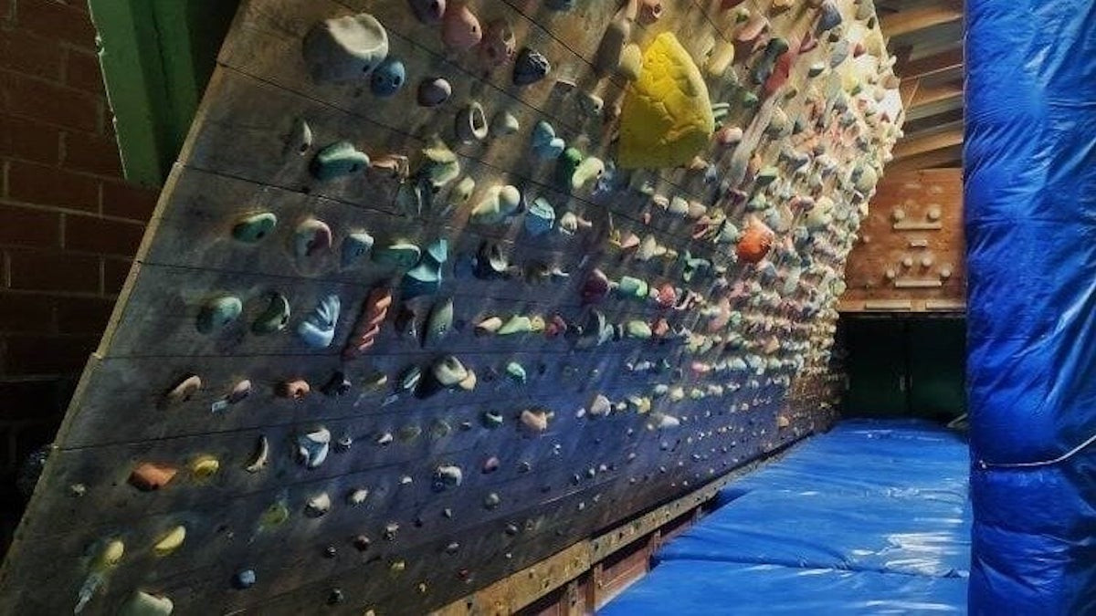 El rocòdrom de Sort, en imatge d'arxiu