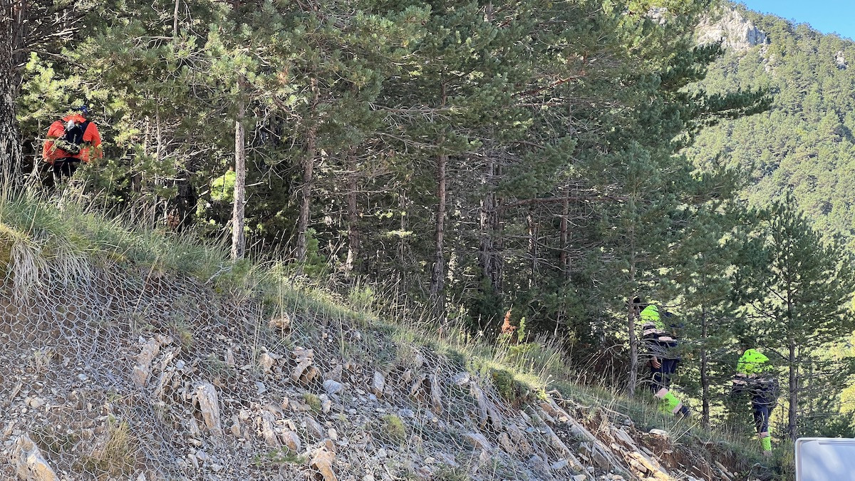 La recerca de l'home va començar el dimarts a la tarda