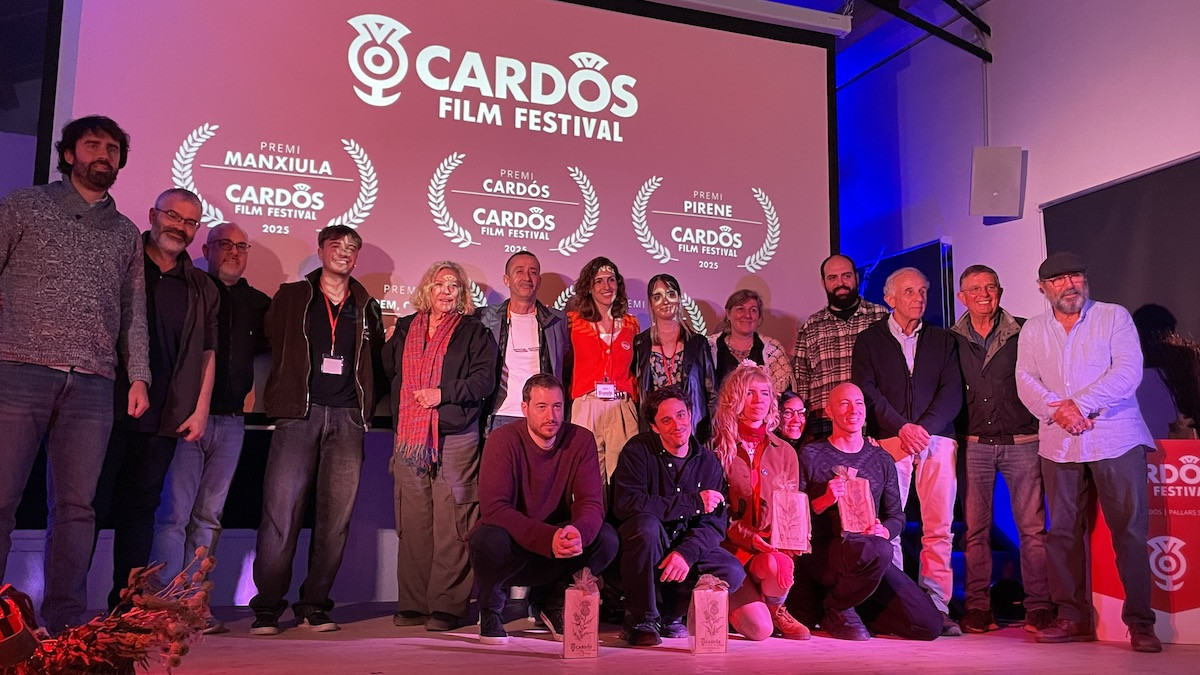 Imatge de la gala final del cardós Film Festival