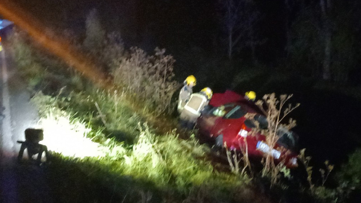 Imatge del vehicle accidentat