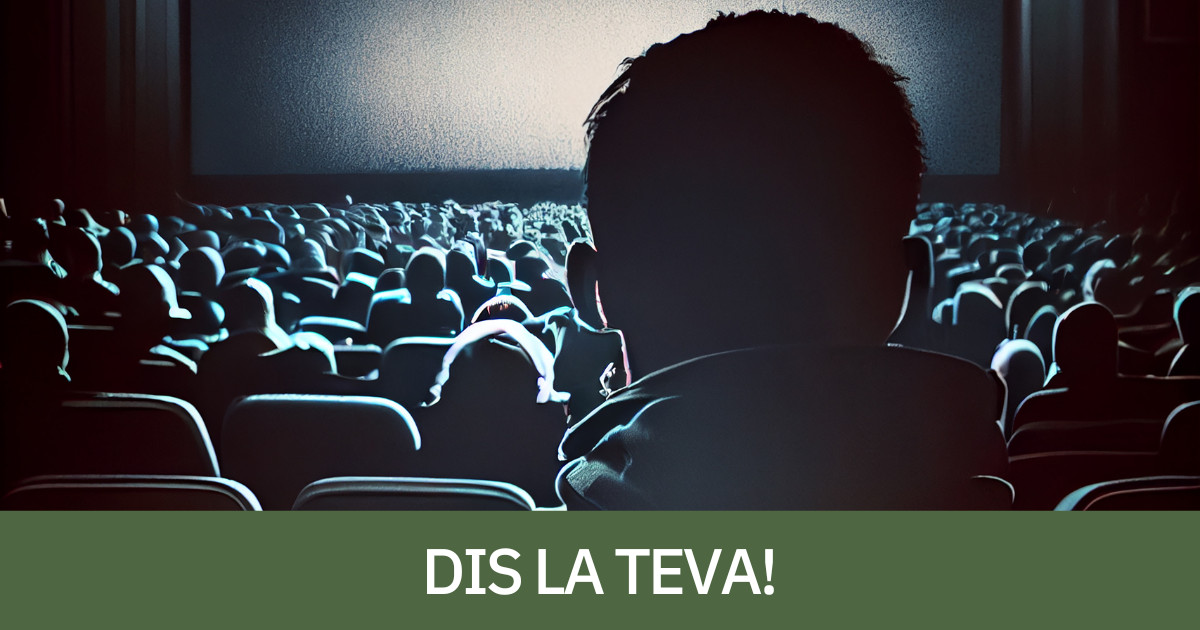 Persones en una sala de cine en una imatge creada amb IA