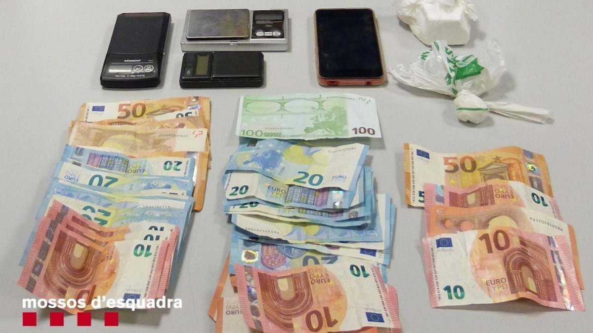 Imatge de la droga intervinguda l'any 2019