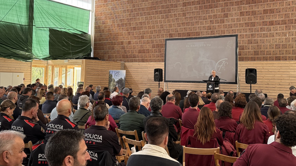 Imatge de l'acte celebrat aquest dimarts a Barruera