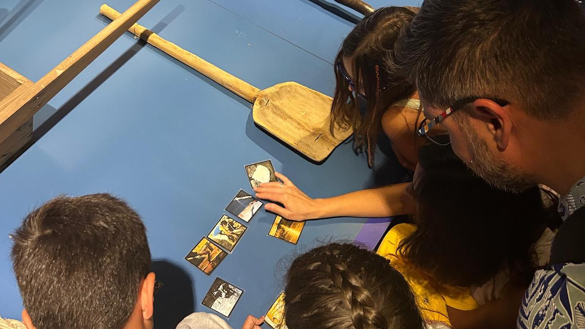 Imatge de l'activitat familiar d'escape room