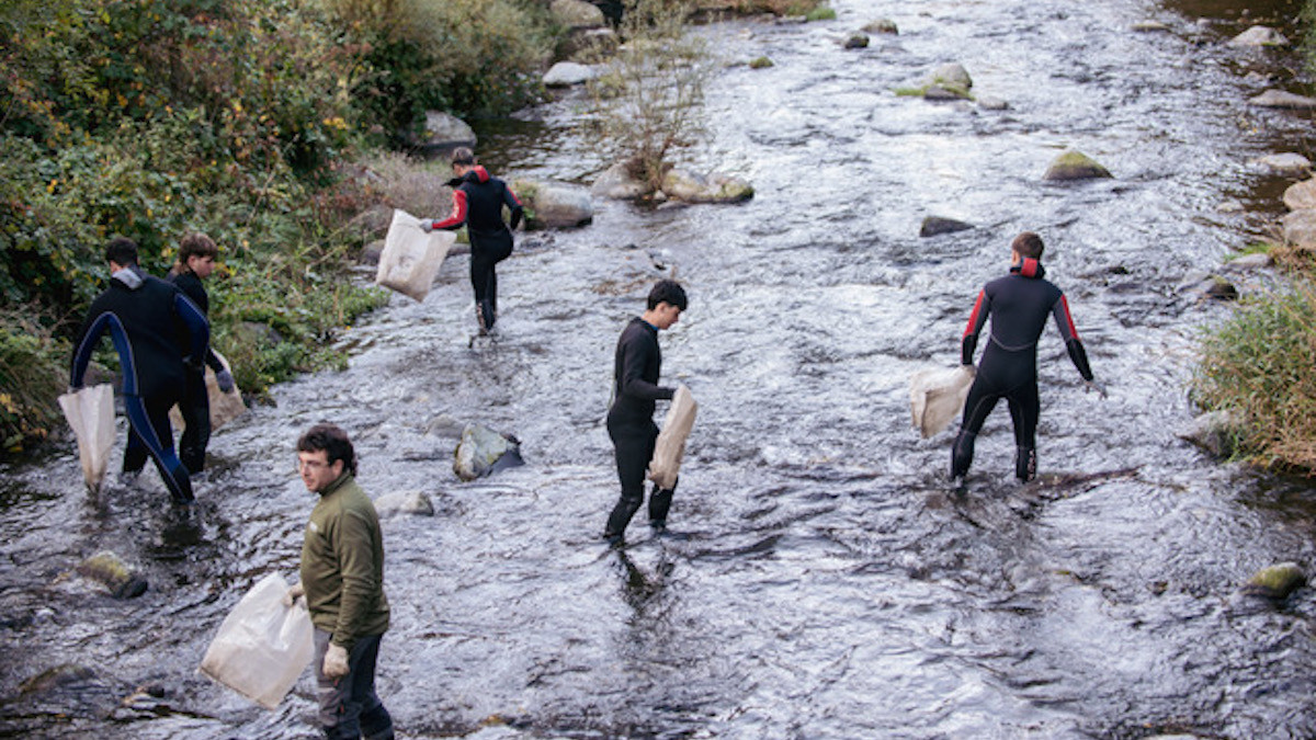 Imatge de la recollida de residus d'enguany