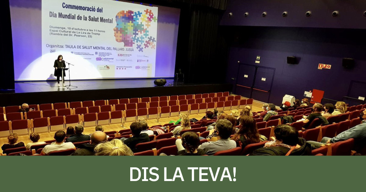 Imatge d'arxiu d'un acte de la Taula de Salut Mental del Pallars Jussà a Tremp.