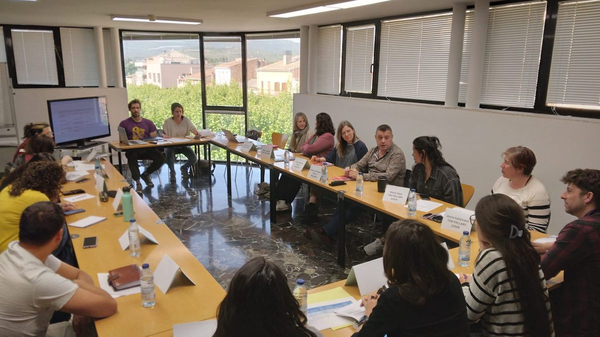 Imatge d'arxiu d'una trobada a Tremp de les Taules de Salut Mental de Lleida