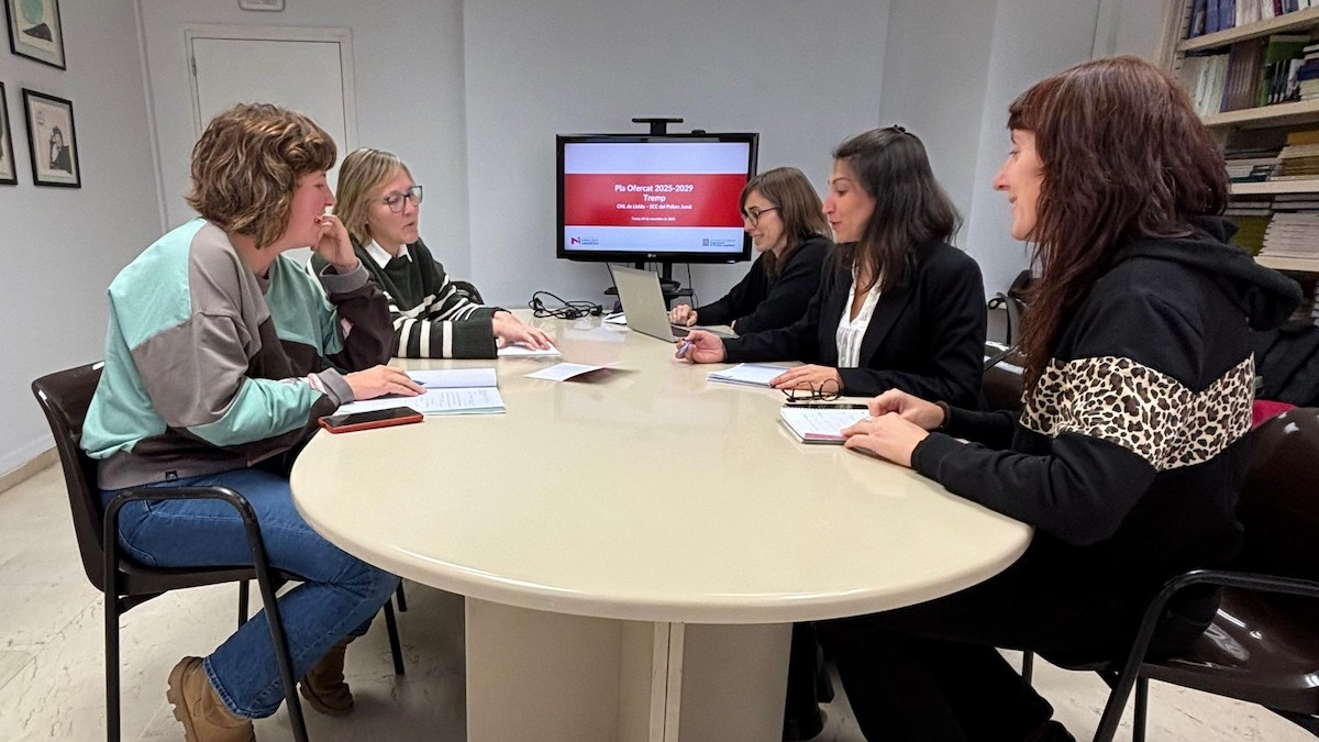 El CNL presentant els resultats de l'estudi a l'Ajuntament de Tremp