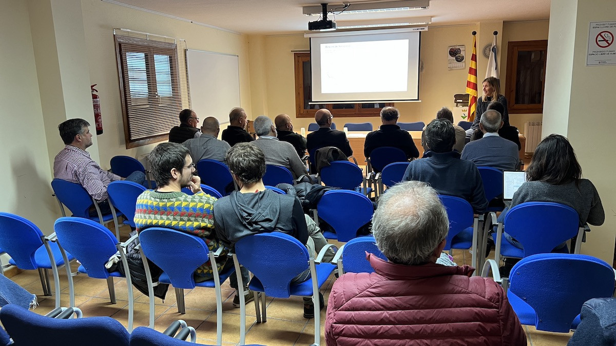 Imatge de la jornada celebrada aquest divendres a Vilamur