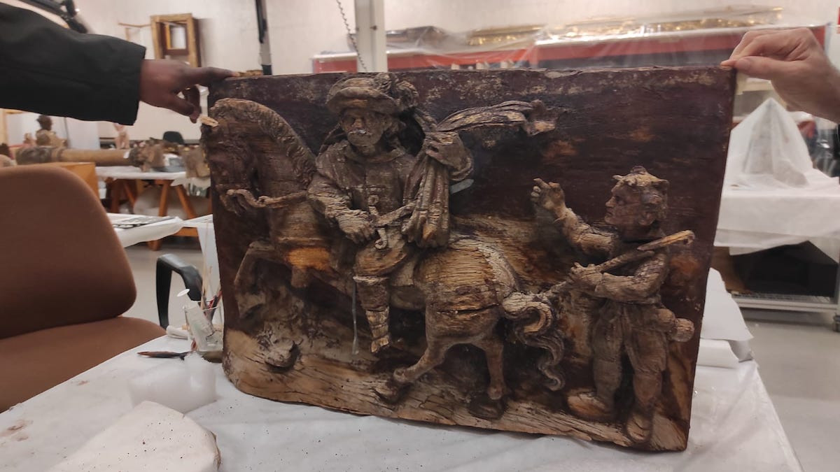 El CRBMC s'ha encarregat de la restauració de la talla original