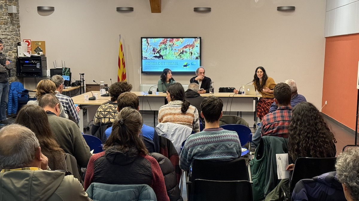 Imatge de la jornada celebrada aquest dimarts a Sort