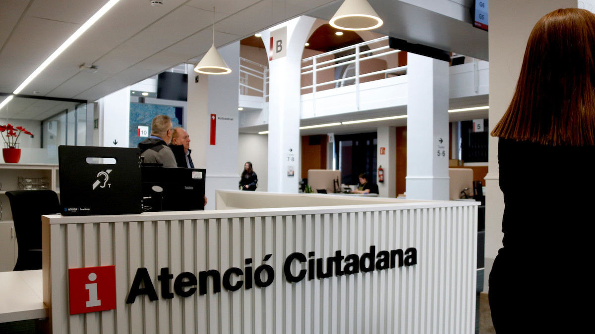 Oficina d'atenció ciutadana del Govern a Tarragona, oberta fa un any