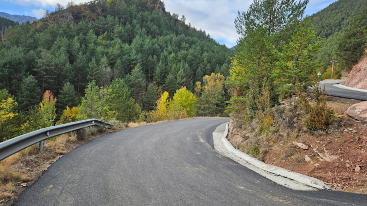 Un camí de muntanya arranjat