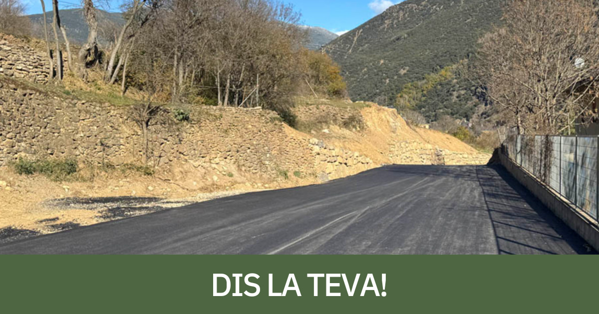 Imatge del carrer Joaquim Sostres recentment habilitat