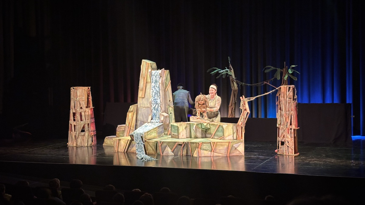 Imatge d'una funció teatral a La Lira de Tremp