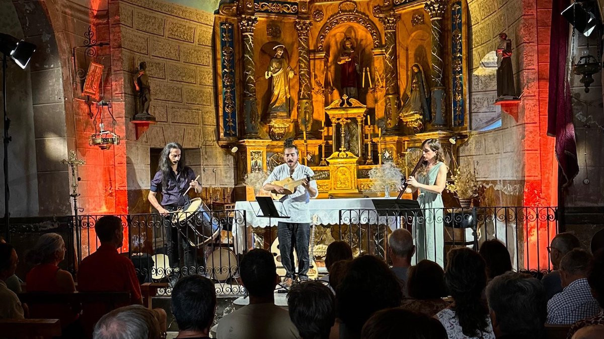 Actuació del FeMAP, l'estiu passat, a Sant Esteve de Sorre