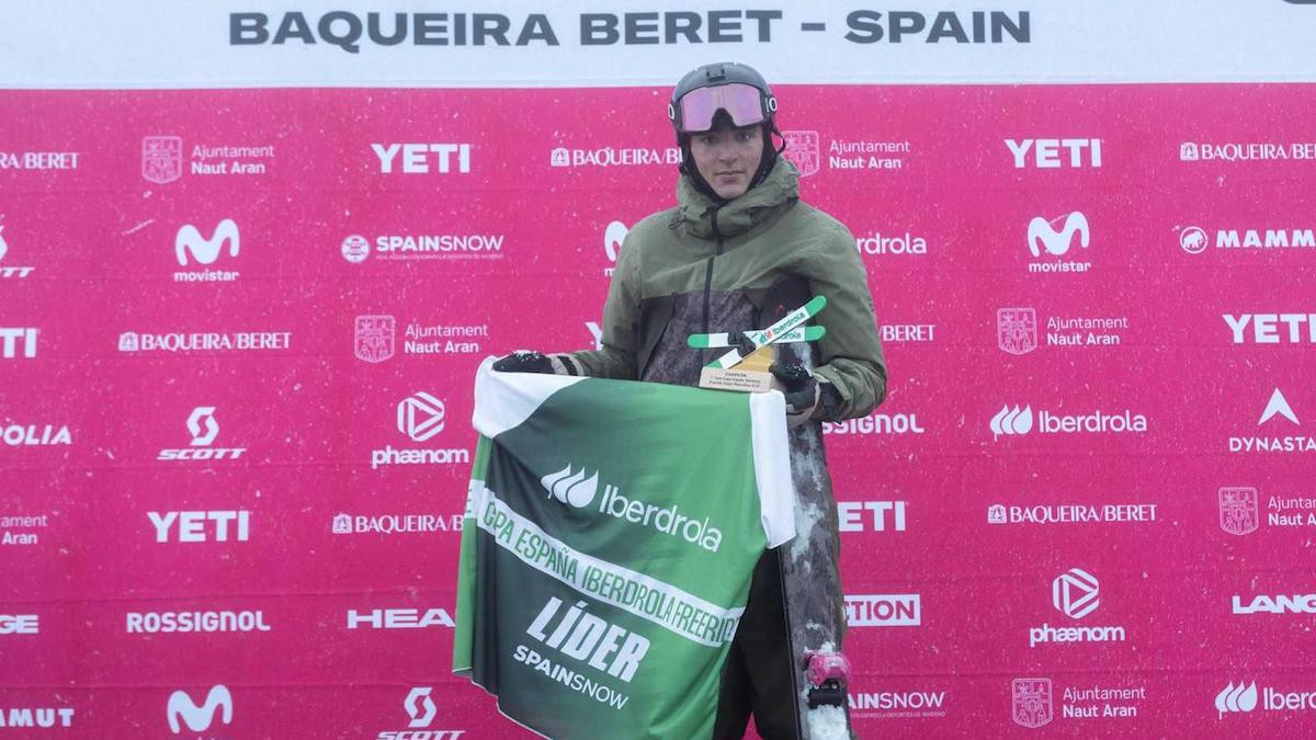 Pep Aytés, al calaix més alt del podi de Baqueira Beret