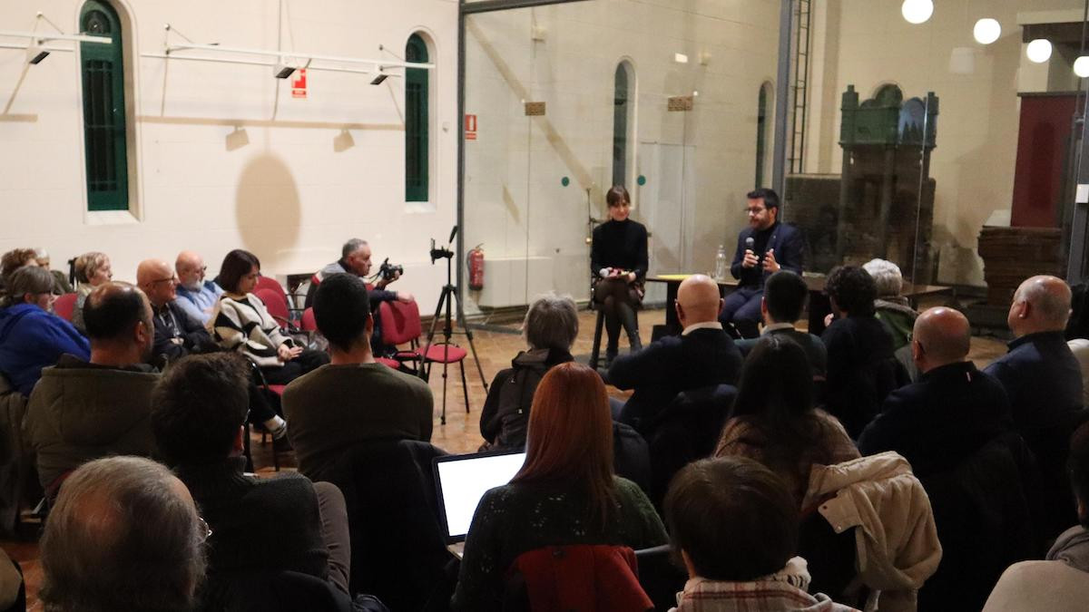 Pere Aragonès va omplir el Molí de l'Oli