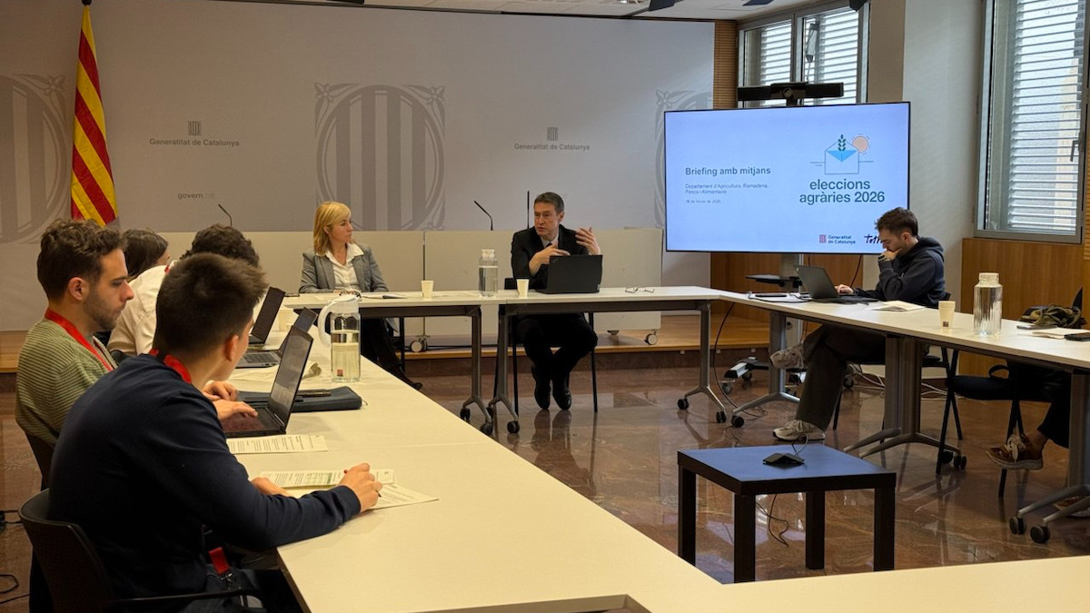 Presentació de l’operatiu de les eleccions agràries