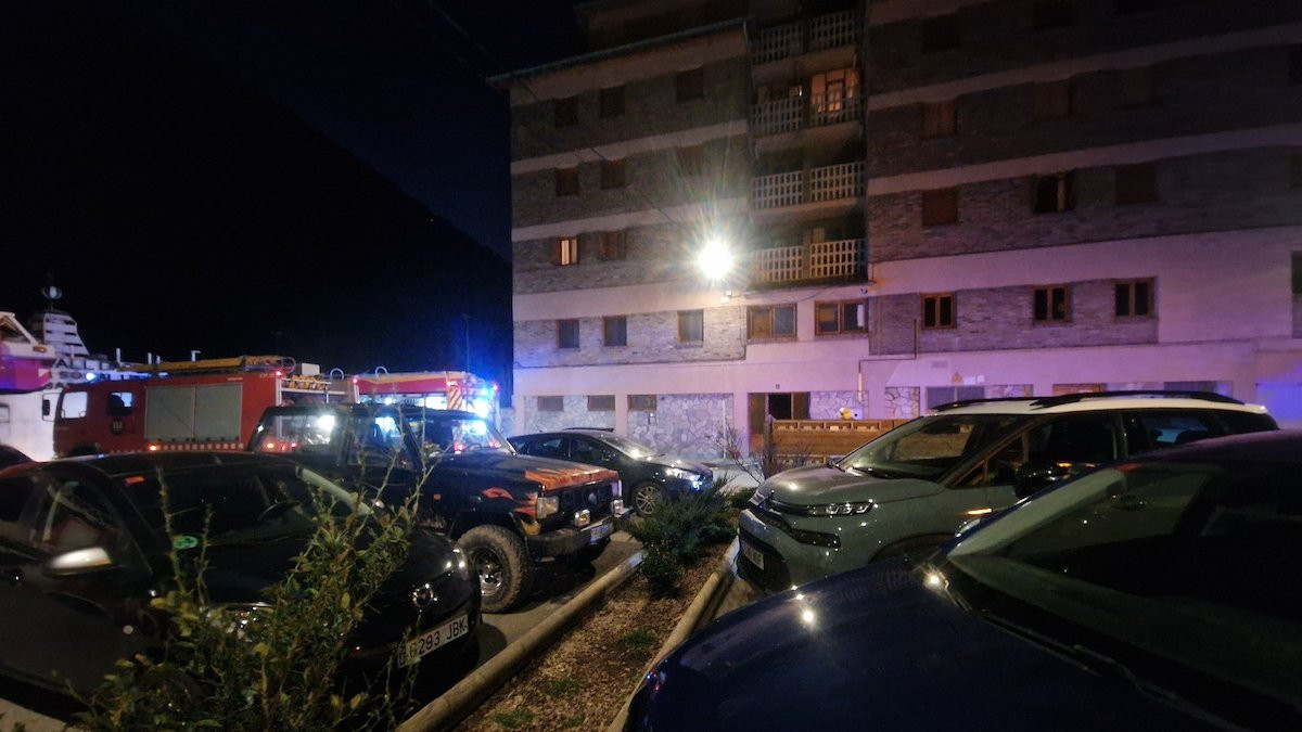 L'incendi ha afectat un 5è pis de l'edifici