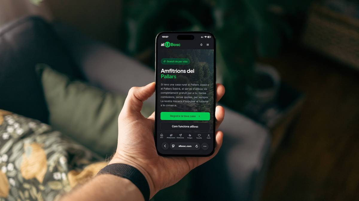 La plataforma ofereix avantatges pels clients del Pallars