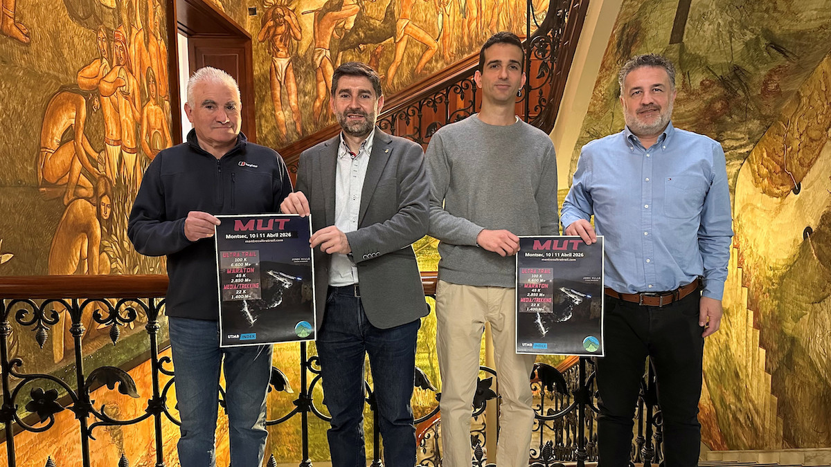 Presentació de la 12a edició de la Montsec Ultra Trail a la Diputació de Lleida