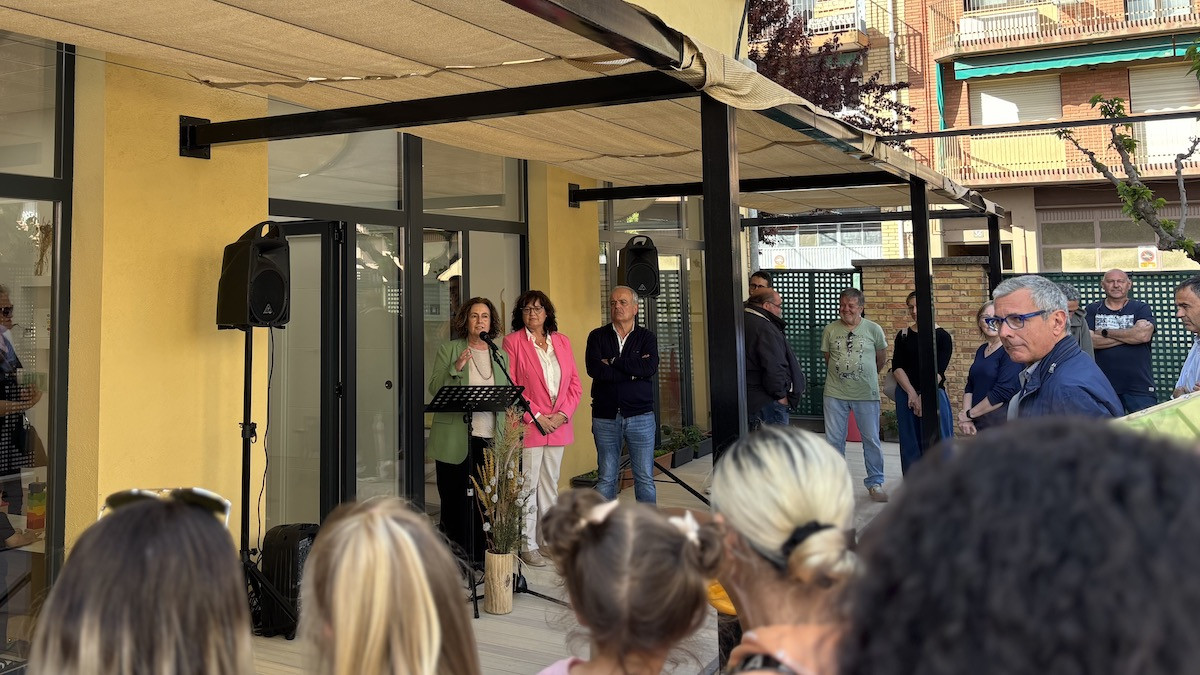 Imatge de la inauguració del nou centre a Tremp