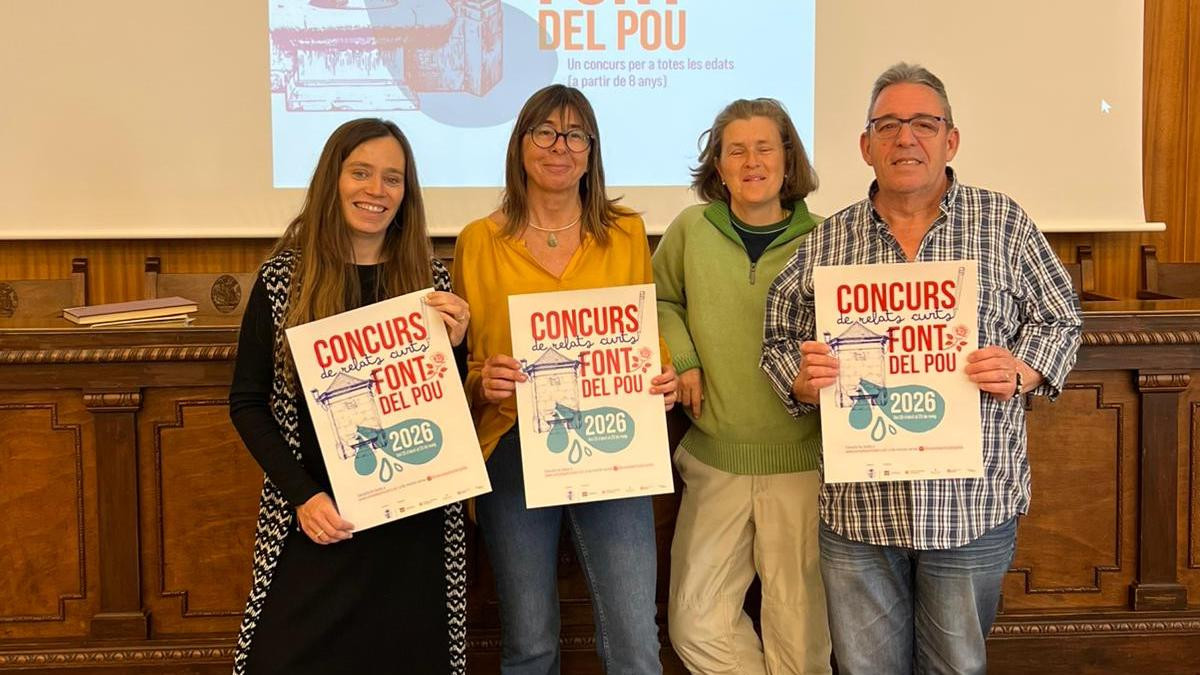 Imatge de la presentació del nou concurs literari