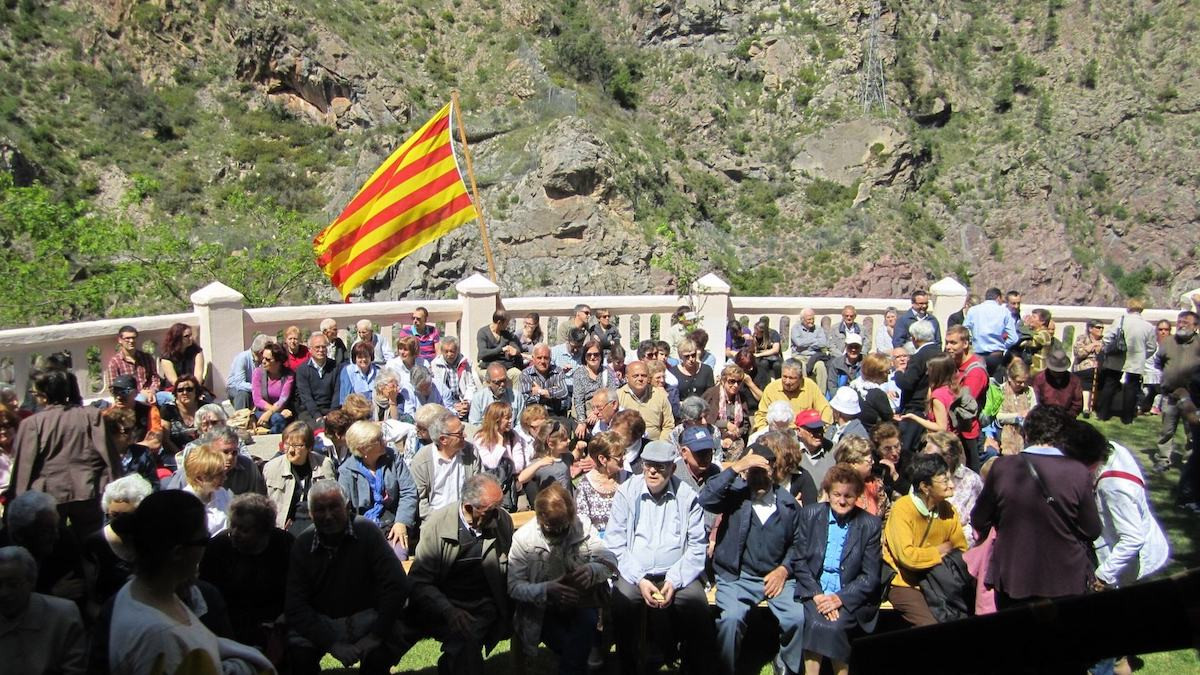 Imatge d'arxiu de l'aplec d'Arboló, un dels més multitudinaris