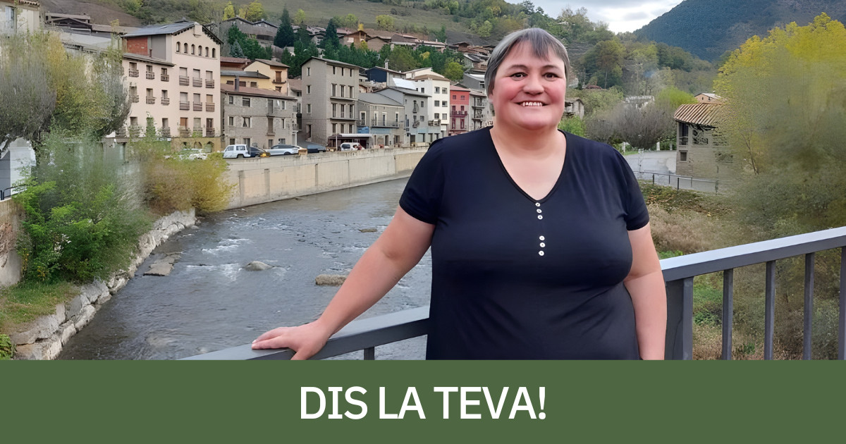 Roser Bombardó és la presidenta d'ERC a l'Alt Pirineu i Aran