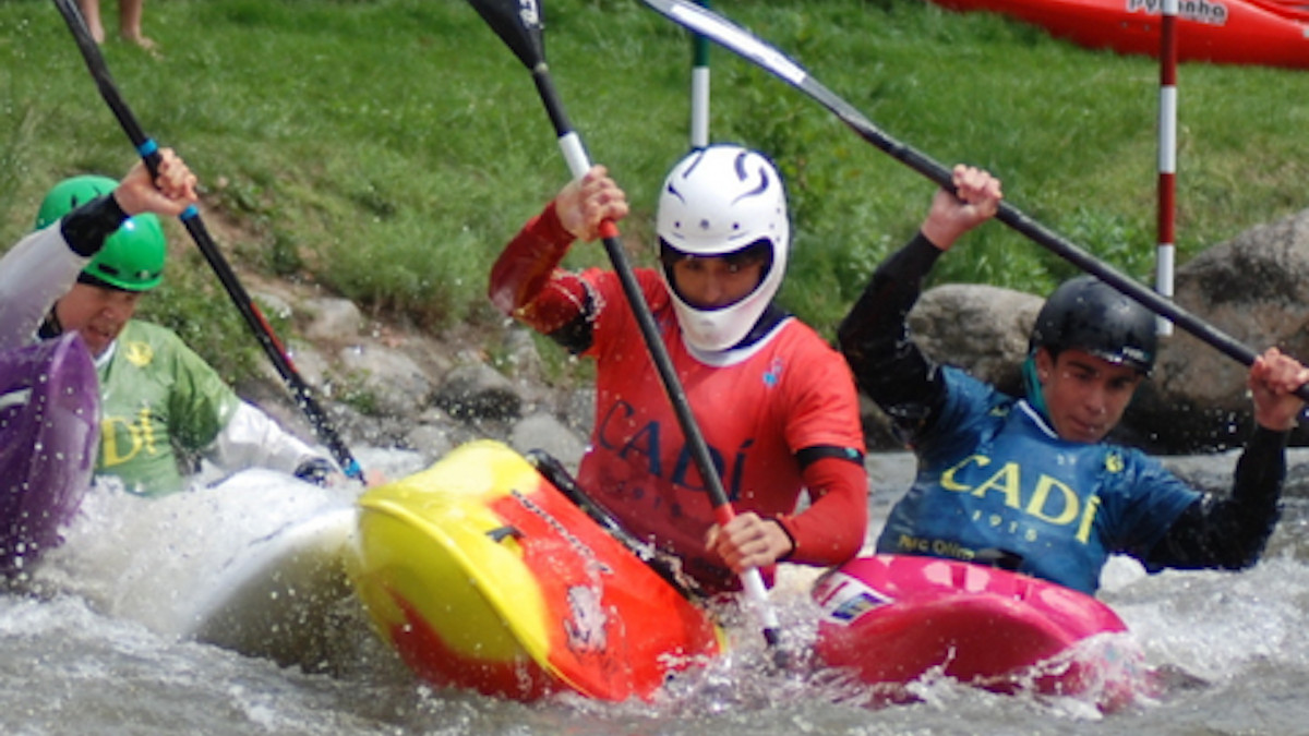 Imatge de la competició celebrada a Pau
