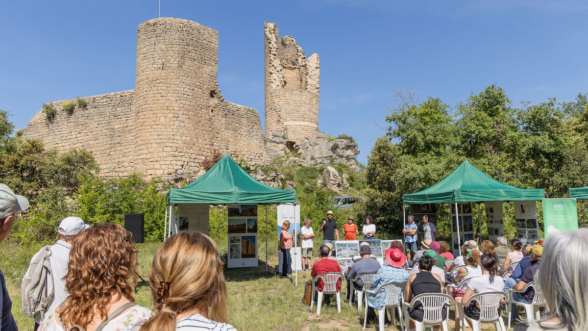 Imatge de la jornada celebrada al Castelló Sobirà de Sant Gervàs