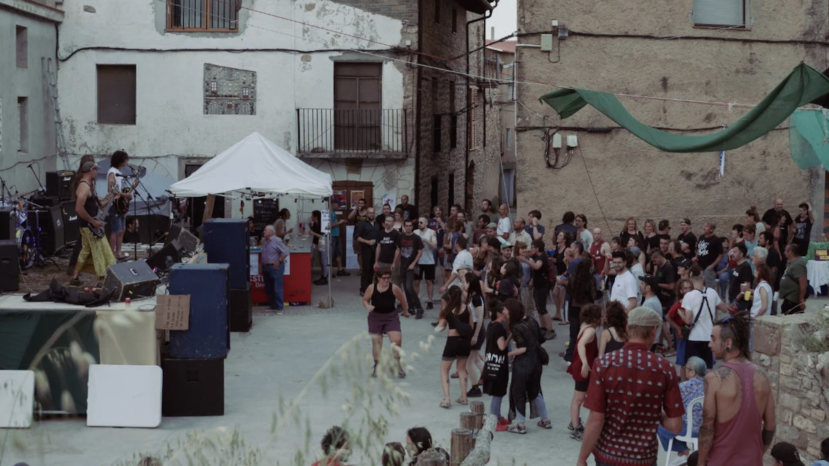 Els locals Beta Vulgaris actuant en la primera edició del Pank-Rockmà
