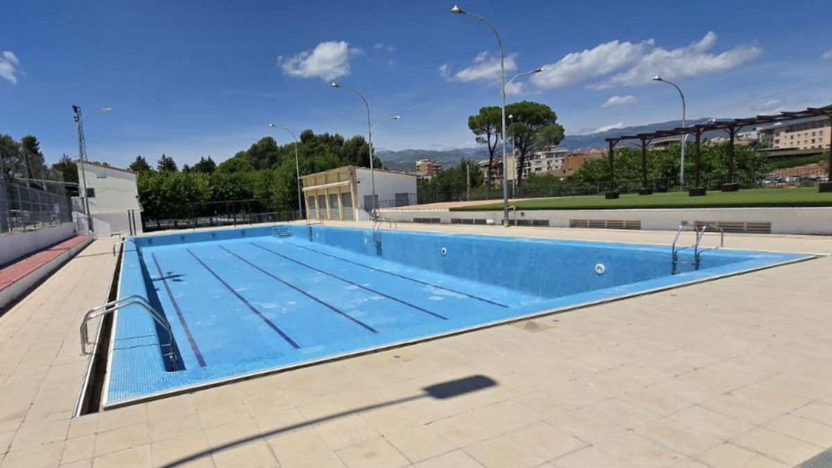 Imatge de la piscina municipal de Tremp