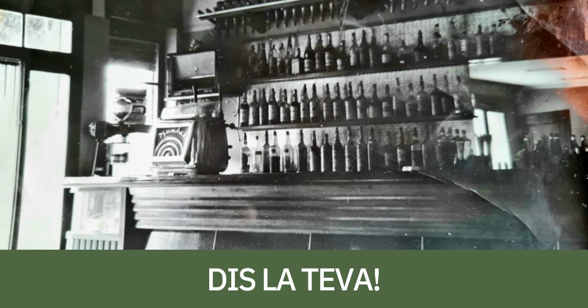Imatge antiga de l'interior de l'actual Bar Coyote
