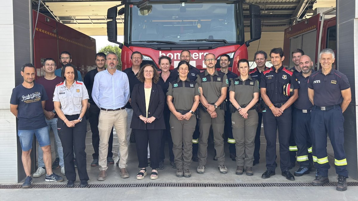 El parc de Bombers de Tremp ha acollit la presentació de la campanya forestal a l'Alt Pirineu i Aran