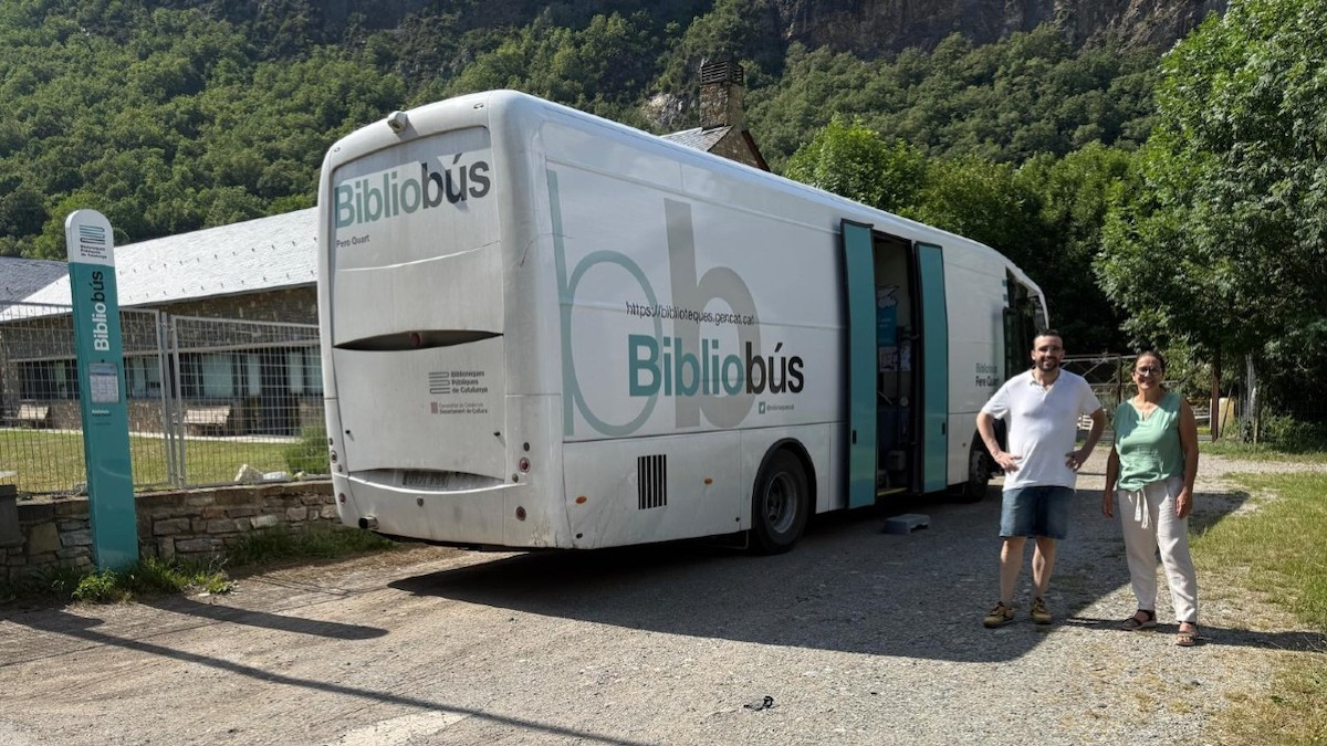 El Bibliobús Pere Quart ha tornat a rodar aquest dilluns